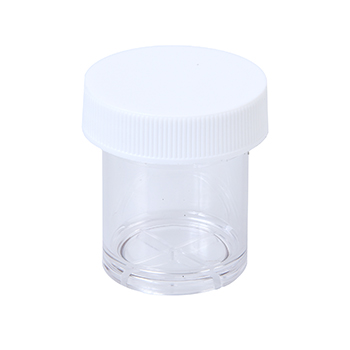 15 mL Short Polycarbonate Vial with Screw-On Cap